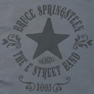 Bruce Springsteen 2003 tee